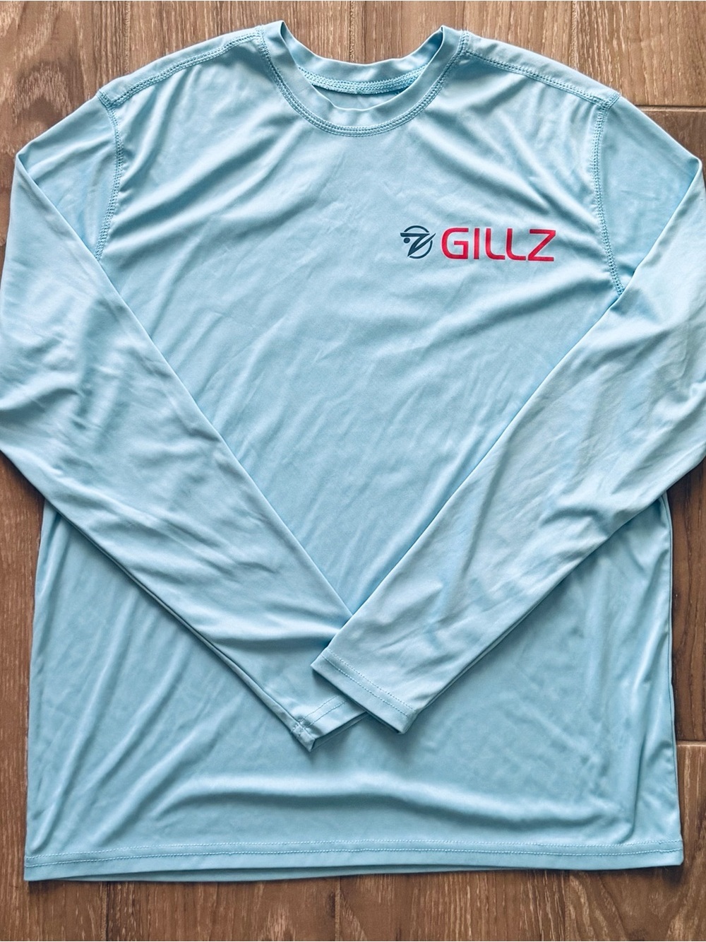 GILLZ Light Blue Performance Crew Neck Shirt